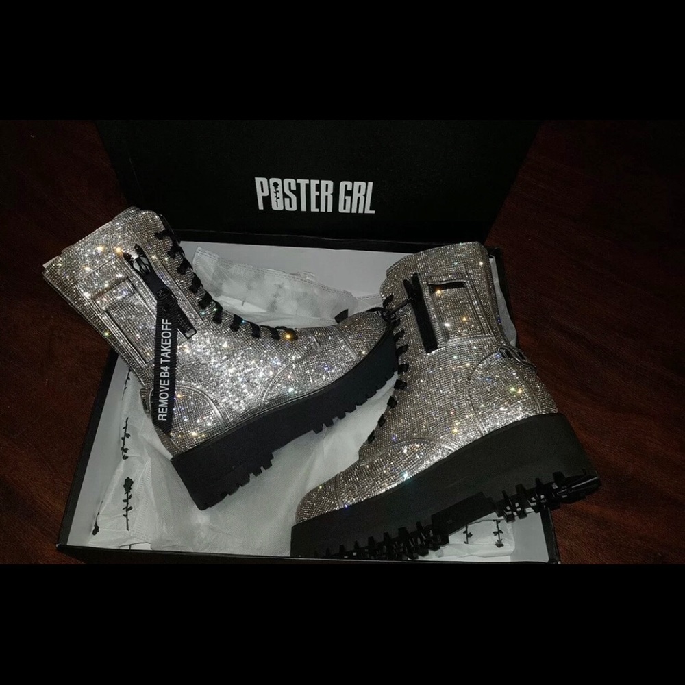 Dolls Kill billionaire bling boot